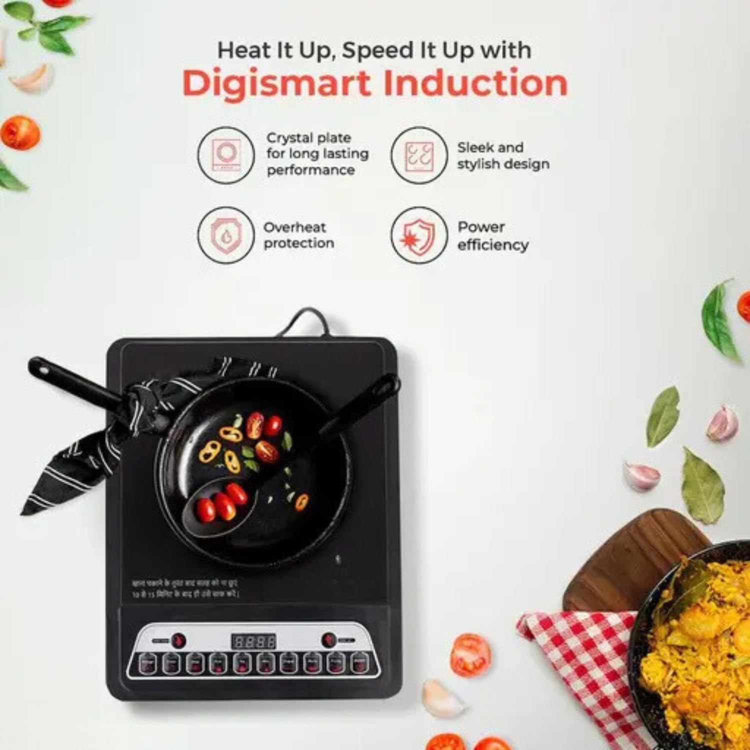 Drumstone Modern Cooking Convenience with Toughened Glass Touch Panel Display